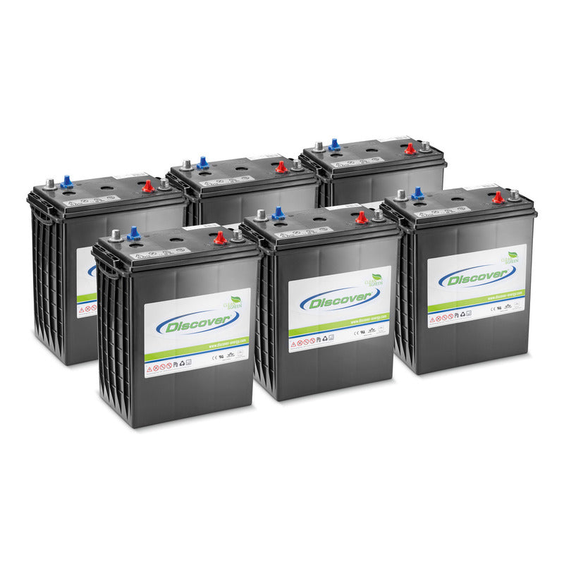 Battery kit AGM 6x 6V/285Ah, 36 V, 285 Ah, χωρίς ανάγκη για συντήρηση
