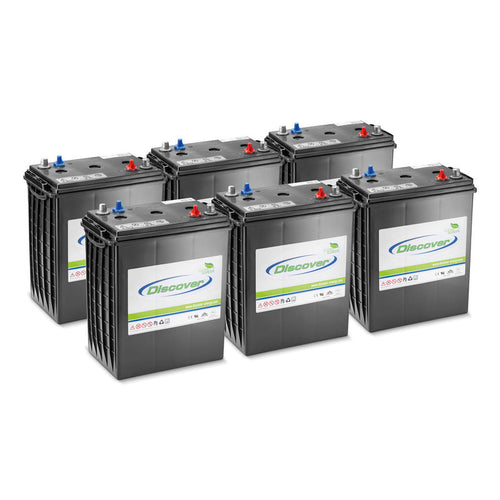 Battery kit AGM 6x 6V/285Ah, 36 V, 285 Ah, χωρίς ανάγκη για συντήρηση