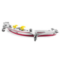 Suction bar parabolic worked, 1100 mm
