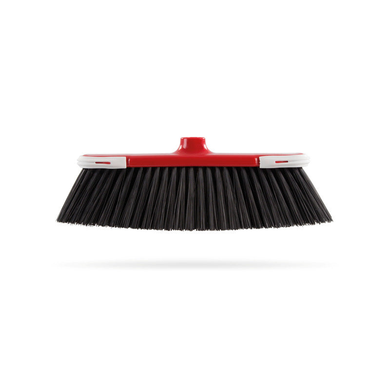 Broom with shock protection PVC