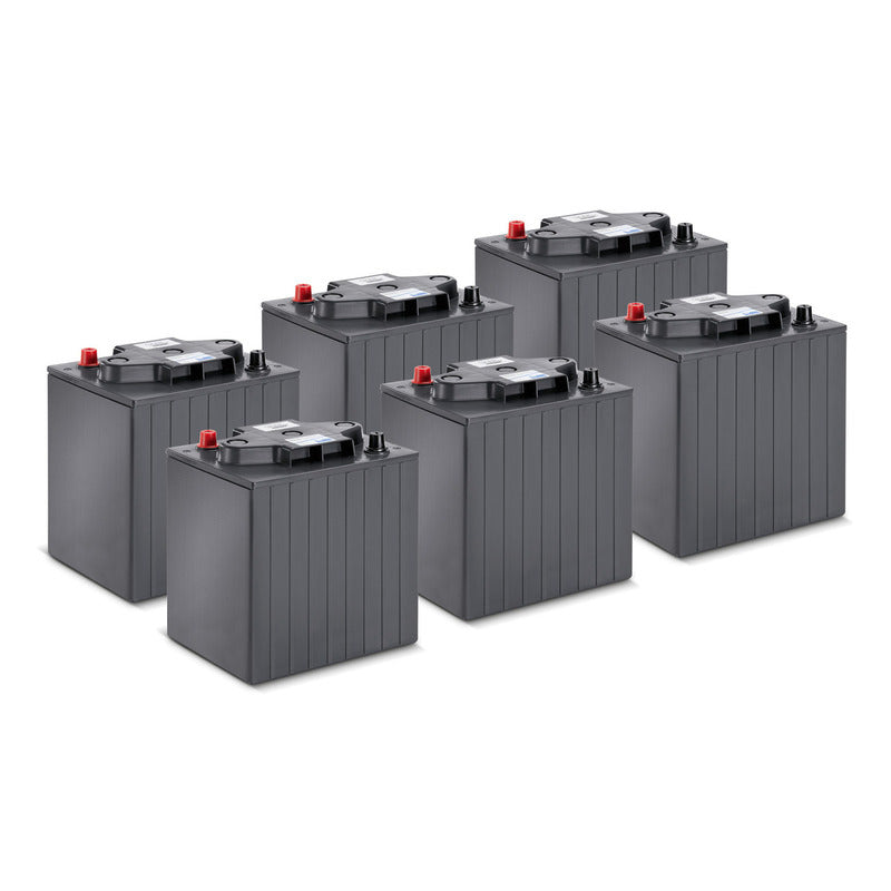 Battery kit Gel 6x 6V/240Ah, 36 V, 240 Ah, χωρίς ανάγκη για συντήρηση