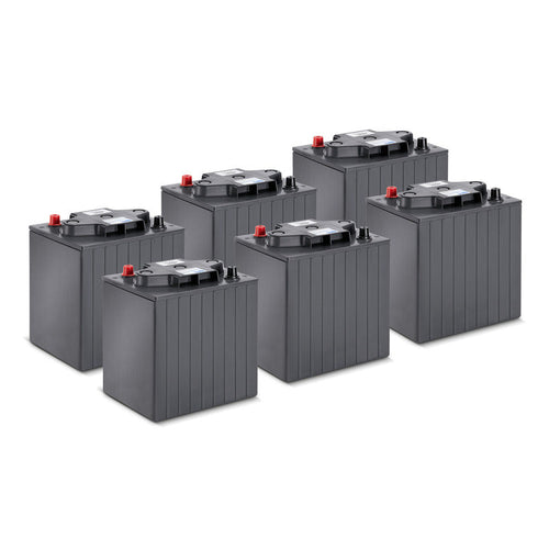 Battery kit Gel 6x 6V/240Ah, 36 V, 240 Ah, χωρίς ανάγκη για συντήρηση