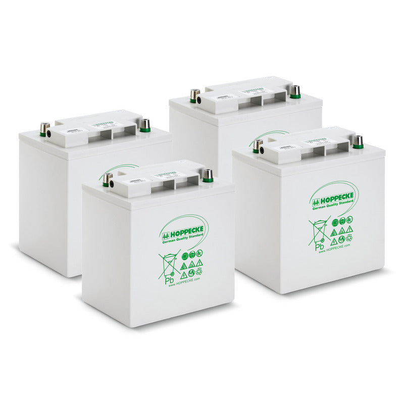 Battery kit AGM 4x 6V/170Ah, 24 V, 170 Ah, χωρίς ανάγκη για συντήρηση