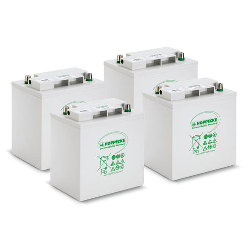 Battery kit AGM 4x 6V/170Ah, 24 V, 170 Ah, χωρίς ανάγκη για συντήρηση
