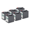 Battery kit Gel 6x 6V/180Ah, 36 V, 180 Ah, χωρίς ανάγκη για συντήρηση