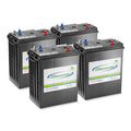 Battery kit AGM 4x 6V/285Ah, 24 V, 285 Ah, χωρίς ανάγκη για συντήρηση